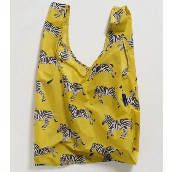 Standard Baggu Ochre Zebra Yellow‎ Green Background Sold Out - Picture 6 of 6